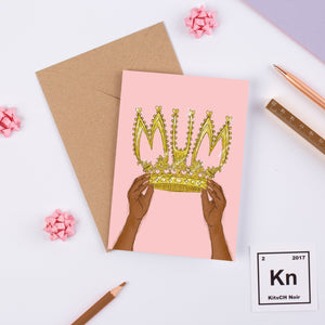 Mum Crown Card