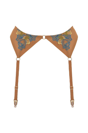 Jaiye Suspender Belt Suspender Belts Nubian Skin Café au Lait XS/S 