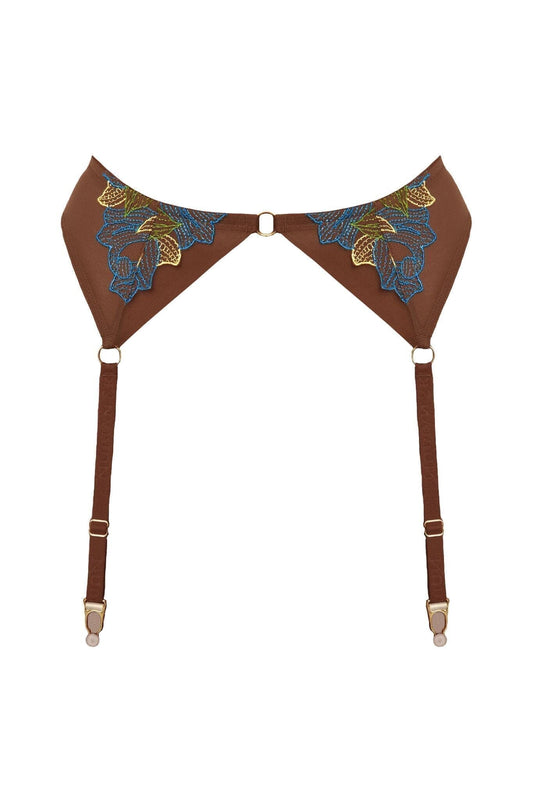 Jaiye Suspender Belt Suspender Belts Nubian Skin Cinnamon XS/S 