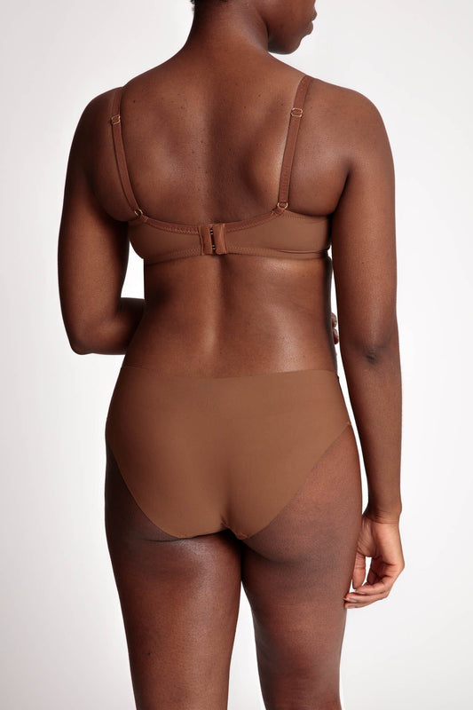 Naked T-Shirt Bra - Cinnamon Bras Nubian Skin 